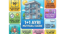 Altınoluk Satılık Daire | Ayrı Mutfaklı, Eşyalı ve Masrafsız