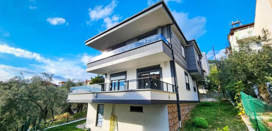 Altınoluk Satılık Villa | Sıfır Yeni | Deniz Manzaralı | Müstakil Tek