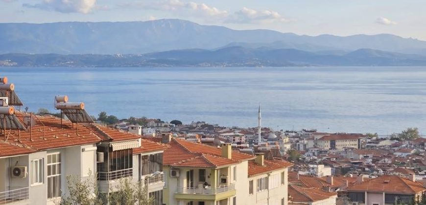 Altınoluk Satılık Daire | 3+1 | Deniz Manzaralı | Özel Bahçeli | Ön Cephe