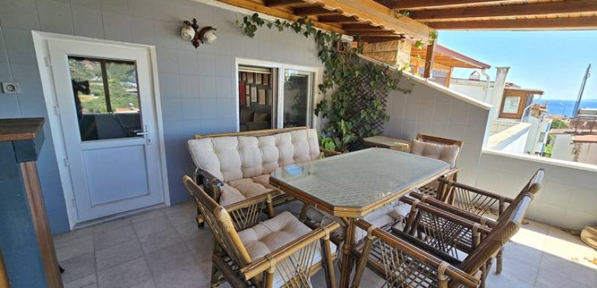 Altınoluk Satılık Villa | Deniz Manzaralı | Eşyalı | Denize Yakın
