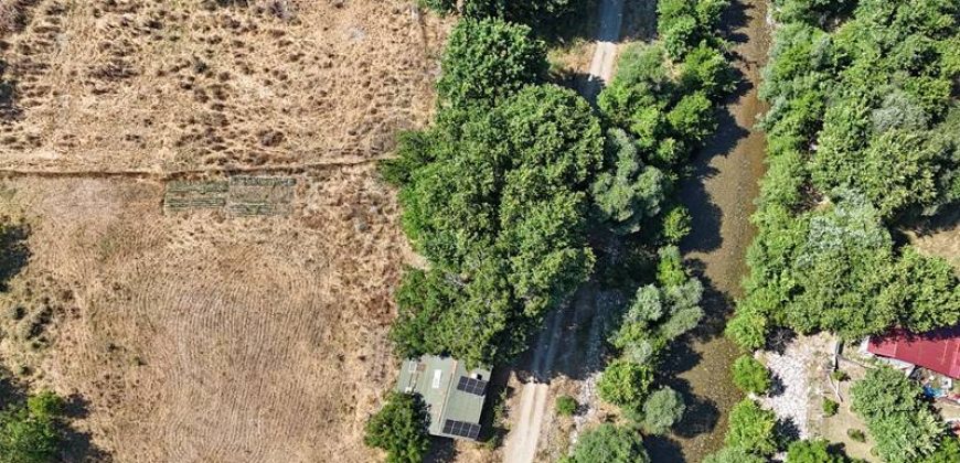 Küçükkuyu Mıhlı Çayı Kenarında Satılık 6685 m² Çiftlik | Yapı Kayıt Belgeli & Bungalova Uygun