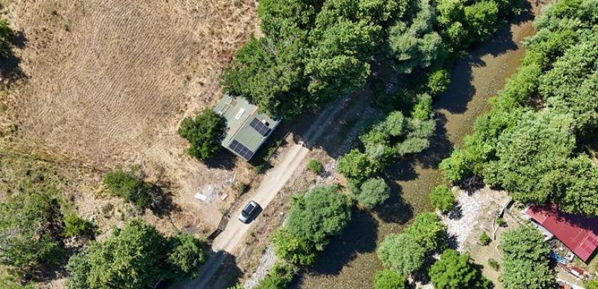 Küçükkuyu Mıhlı Çayı Kenarında Satılık 6685 m² Çiftlik | Yapı Kayıt Belgeli & Bungalova Uygun