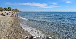 Altınoluk Sahilde Satılık Eşyalı 1+1 | Denize 75 metre | Anayolun Deniz Tarafında