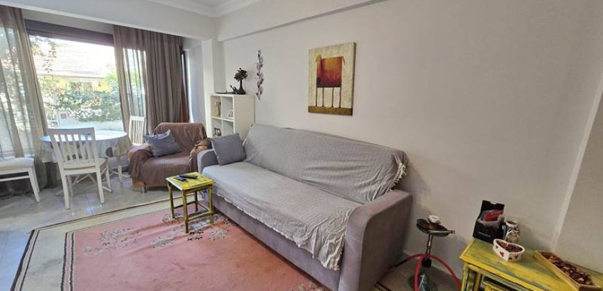 Altınoluk Sahilde Satılık Eşyalı 1+1 | Denize 75 metre | Anayolun Deniz Tarafında