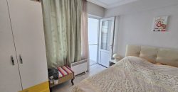 Altınoluk Sahilde Satılık Eşyalı 1+1 | Denize 75 metre | Anayolun Deniz Tarafında