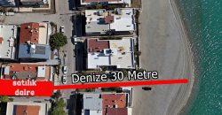 Altınoluk Yağcılar Satılık Daire | Denize 30 Metre | Sahilde | Eşyalı