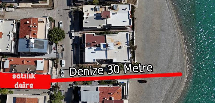 Altınoluk Yağcılar Satılık Daire | Denize 30 Metre | Sahilde | Eşyalı
